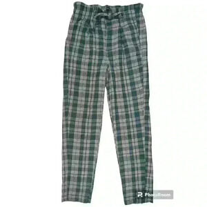 Free People Women's Pants Size: 0 SUPER CUTE Plaid Button Fly